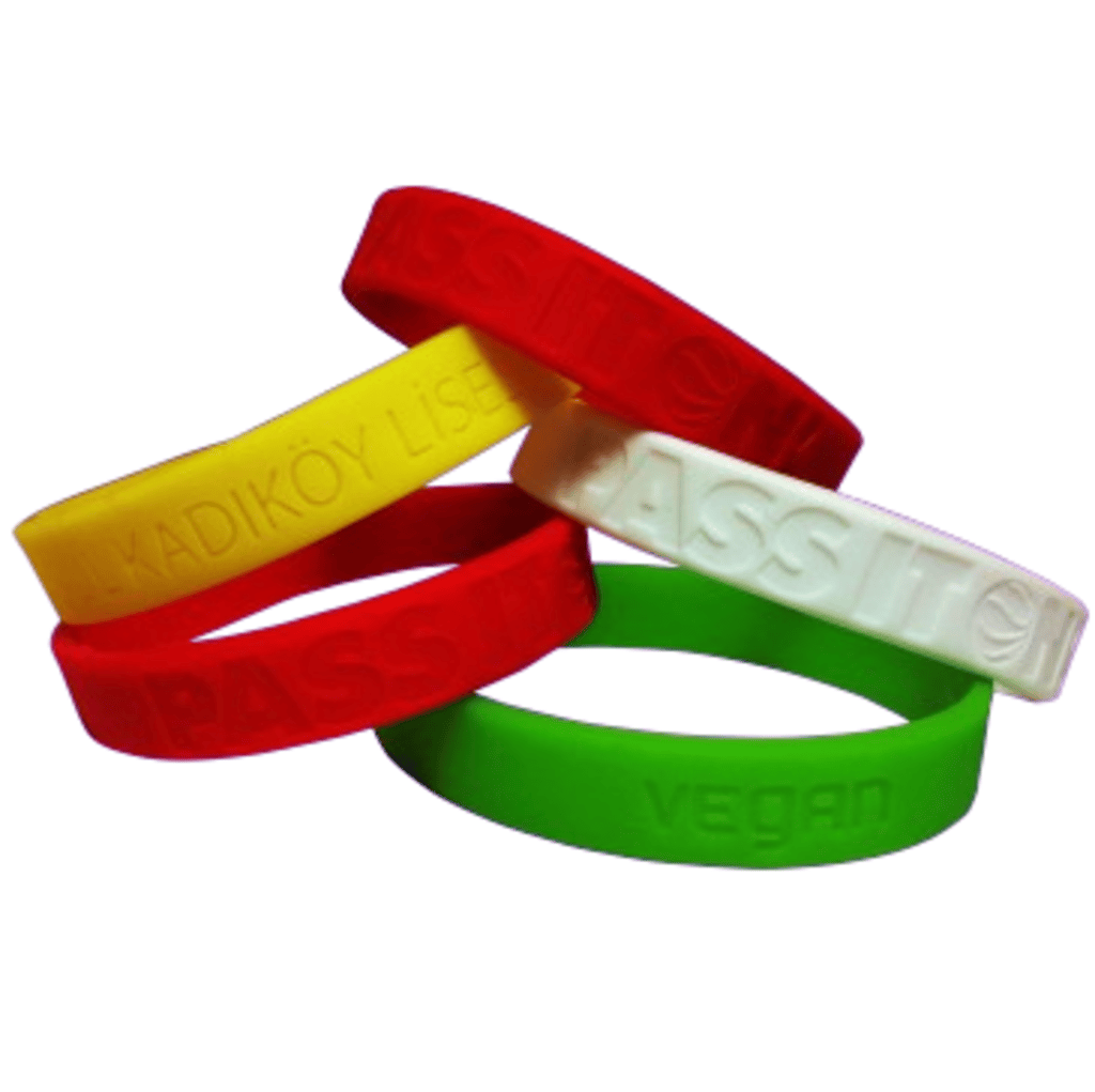 Pulsera de Silicona con Grabado en Bajo Relieve GSB001