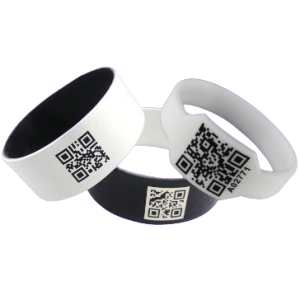 QR Kodlu Silikon Bileklik QR001
