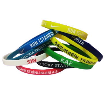 İnce Silikon Bileklik SB013