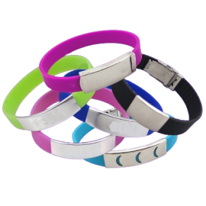 Metal Silikon Bileklik MSB001