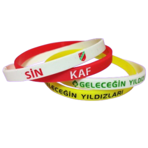 İkili İnce Silikon Bileklik SB2013