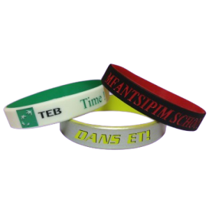 Çift Taraflı Silikon Bileklik ÇT001